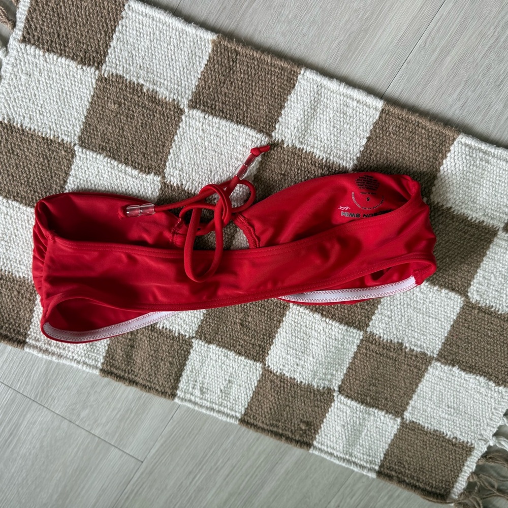 PacSun Red Bikini Top